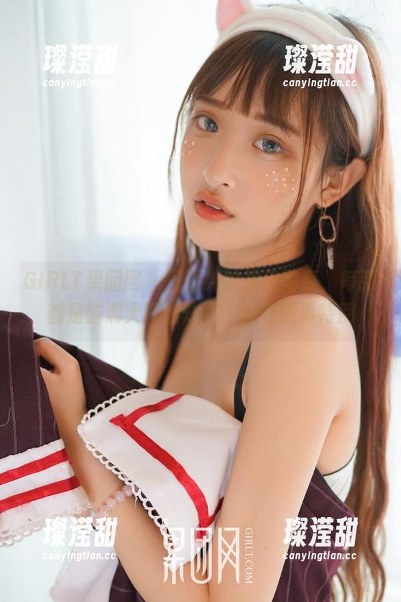 GIRLT果团网 - 王语纯的粉色写真，每张都是脑洞大开的炸弹，滋味还真特别