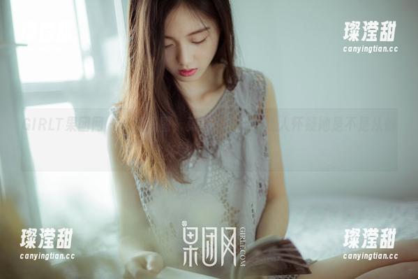 GIRLT果团网-莫雅琪 GIRLT果团网 - 一组原图,莫雅琪的婚纱让人怀疑她是不是从仙女学校毕业的!