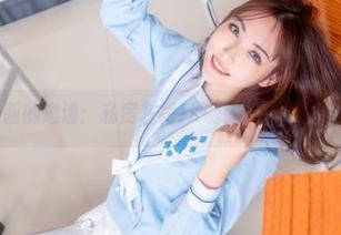 喵糖映画的邀请：私房灰裙JK制服，逃不掉的诱惑。