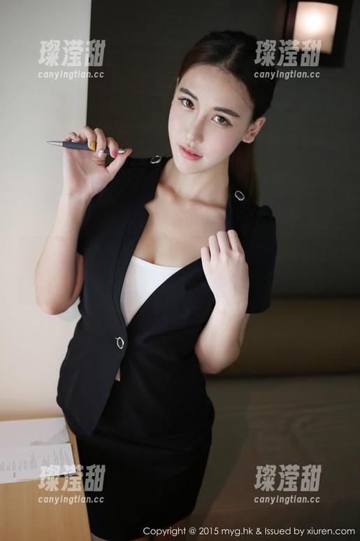 MyGirl美媛馆 - 看，K8傲娇萌萌Vivian高清套图到手！说好的办公室风格呢？