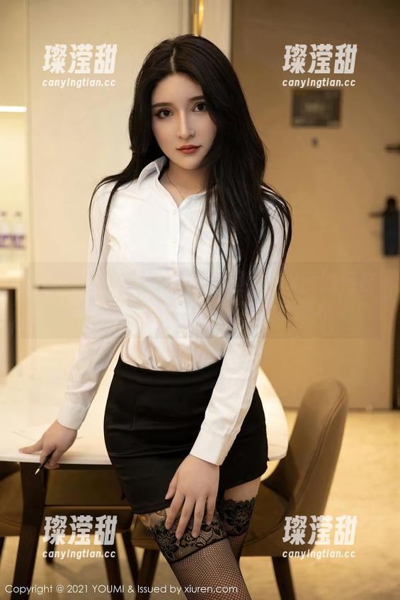YouMi尤蜜荟 - 精选！妲己toxic的纯白写真里，藏着多少轻巧的暧昧哦