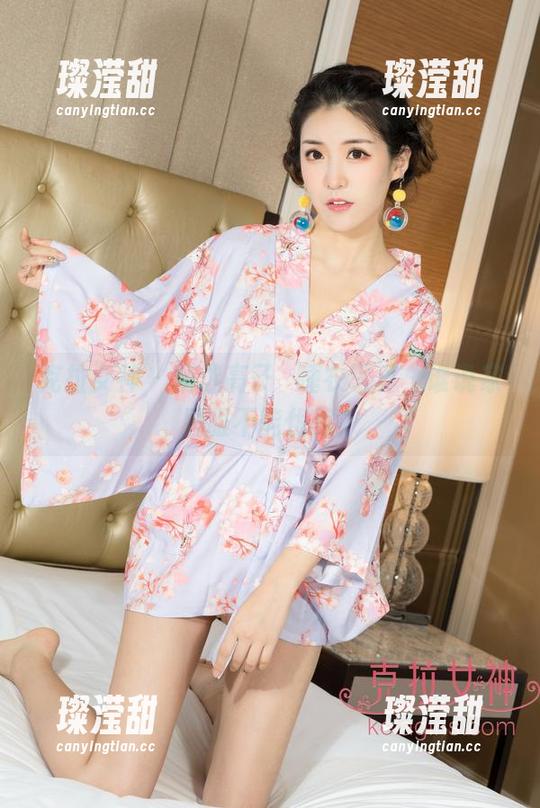 克拉女神 - 精选高子琁睡衣写真，谁说家居服不能优雅？