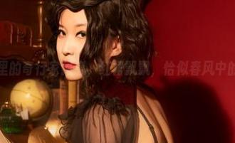 高清图册里的奇行家狗崽，红裙飘飘，恰似春风中的兔子？！