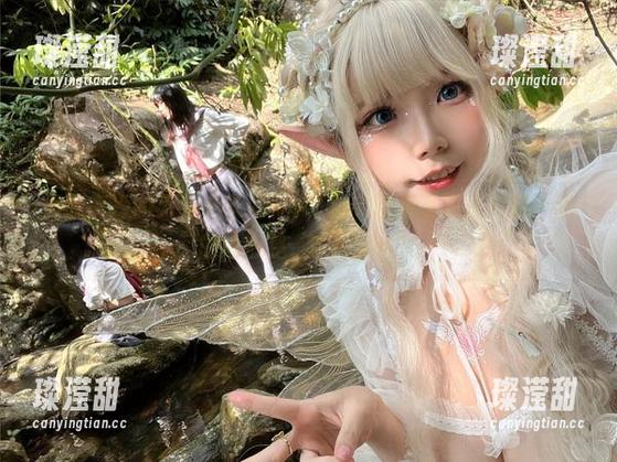 假装高冷的无颜小天使wy，林中精灵写真反转时，我的内心是...暴风哭泣！
