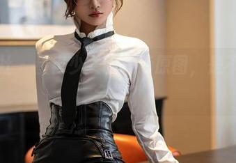 星颜社 – 星冉少女的极简原图，是不是很会摆？