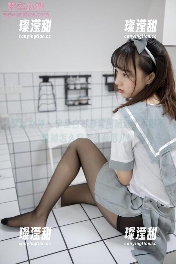 梦丝女神 - 宁夏白衬衫套图精选，不得不说她怎么穿怎么有范儿！