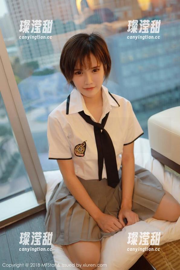 模范学院 - 水手服套图，吴思晚把海洋带到你的眼前，咸咸的风味！