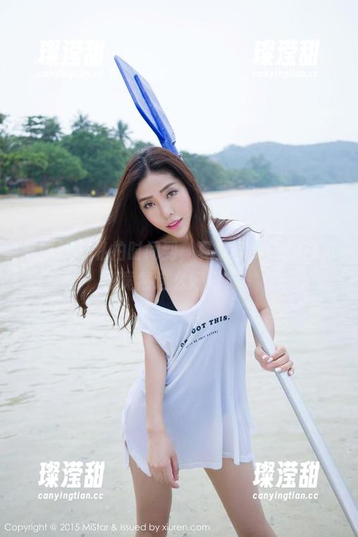 魅妍社-夏倪可ella 魅妍社 - 私拍时间到,夏倪可ella的白衬衫竟然这么好看?!