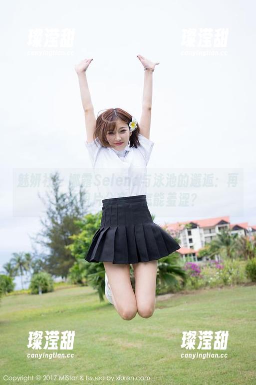 魅妍社-娜露Selena 魅妍社 - 娜露Selena与泳池的邂逅:再来点图片分享,怎能羞涩?